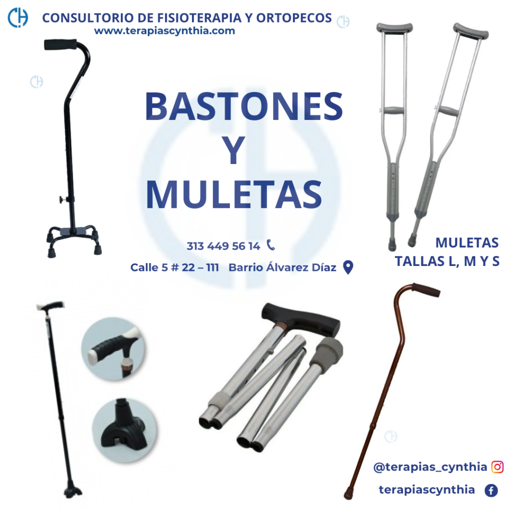 BASTONES Y MULETAS